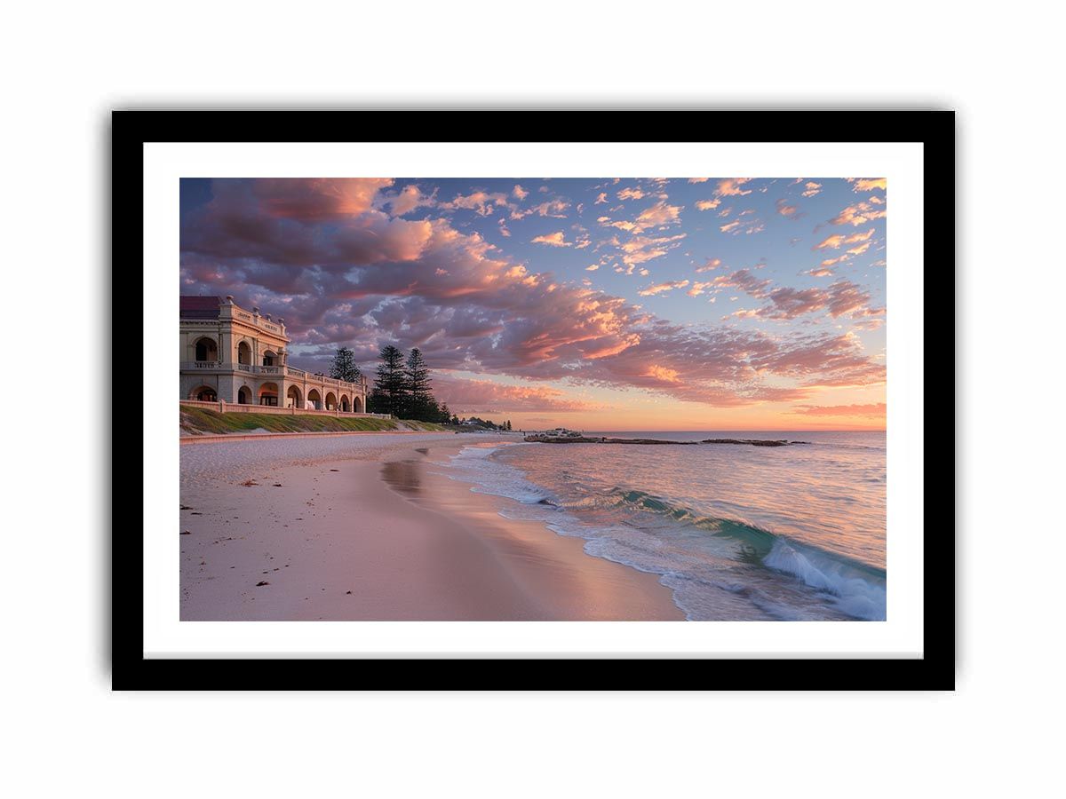Beach Home  Art Print