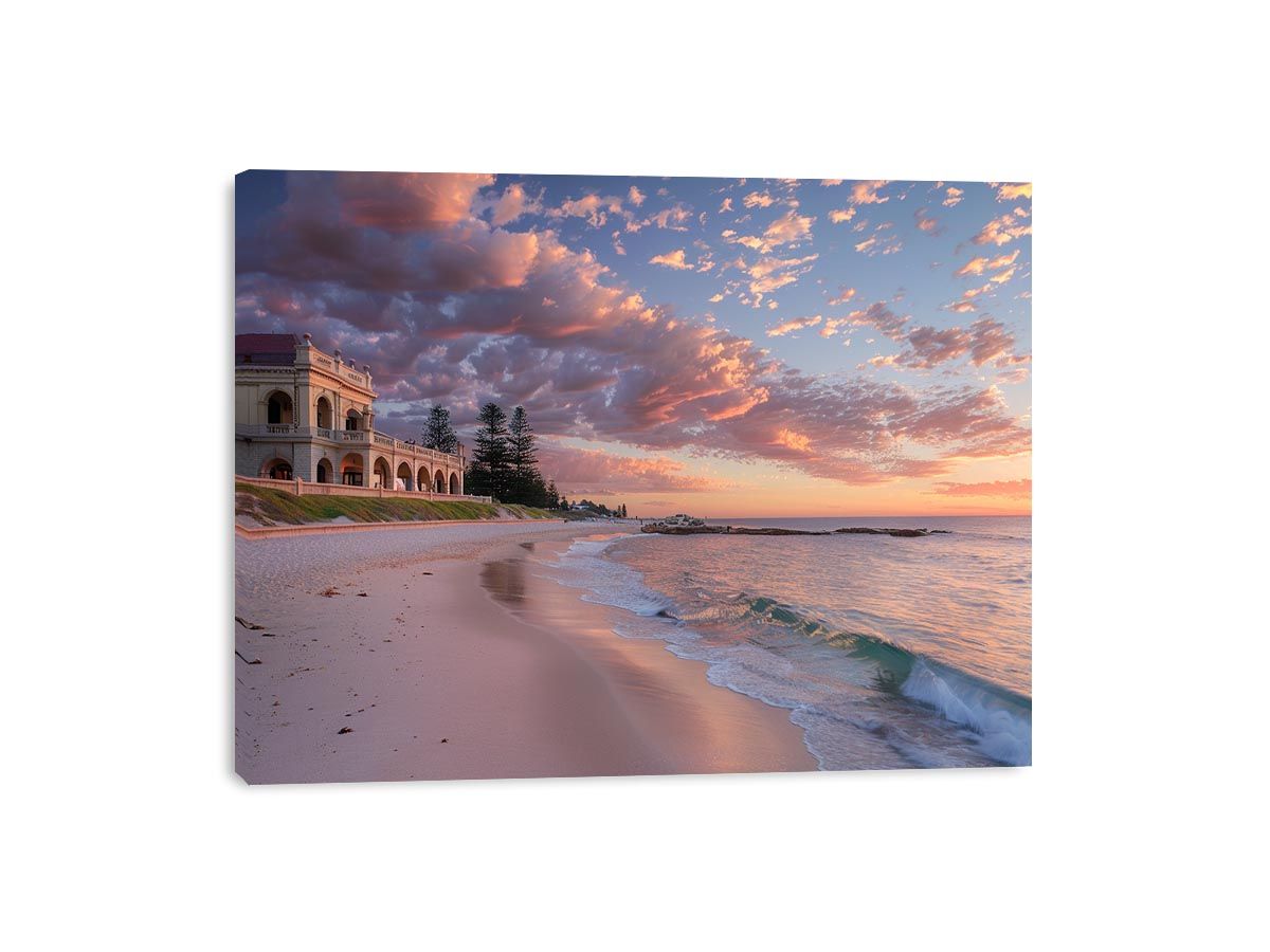 Beach Home Canvas Print