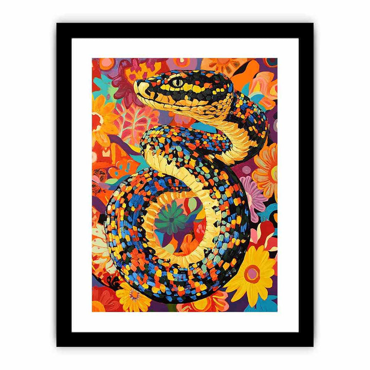 Carpet Python  Art Print
