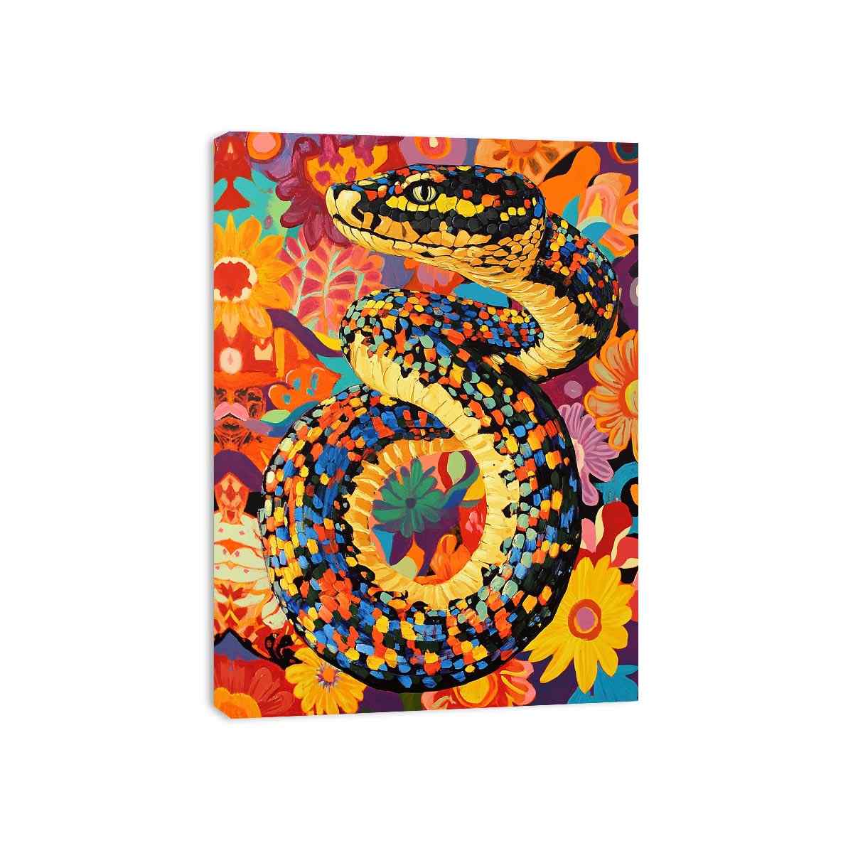 Carpet Python Canvas Print