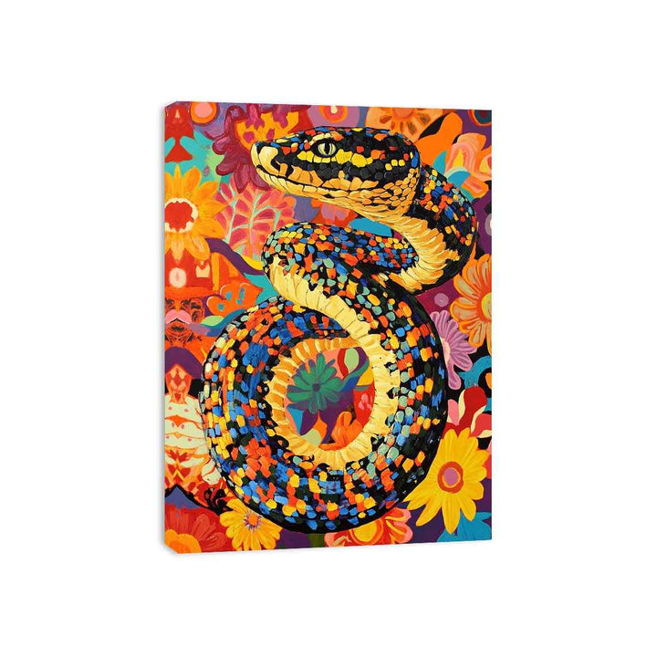 Carpet Python Canvas Print