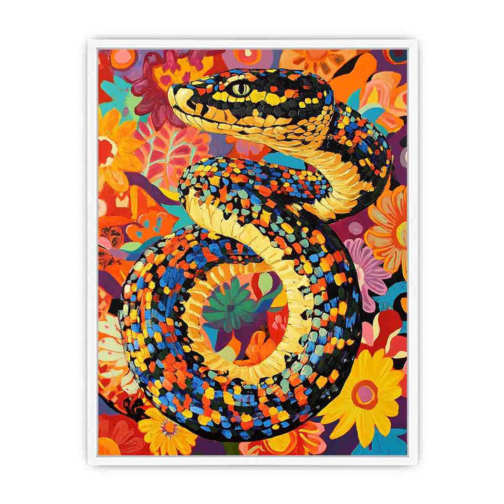 Carpet Python Framed Print