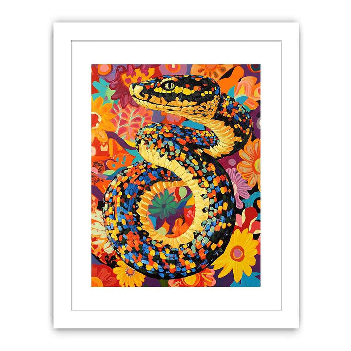Carpet Python Streched canvas