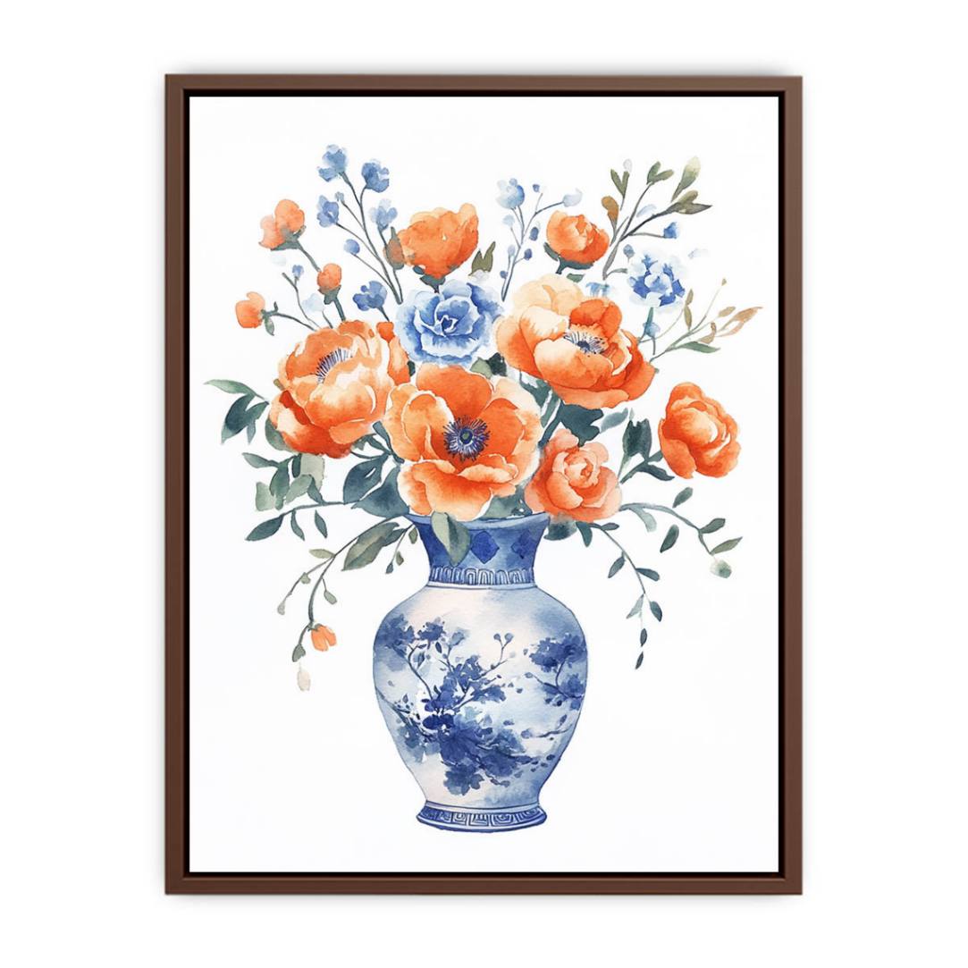 flolwer Jar  Poster