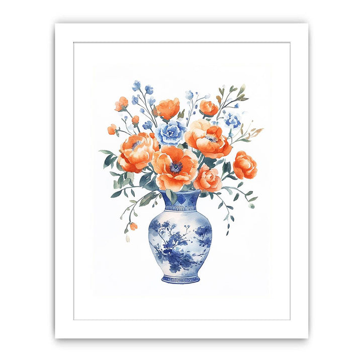 flolwer Jar Streched canvas