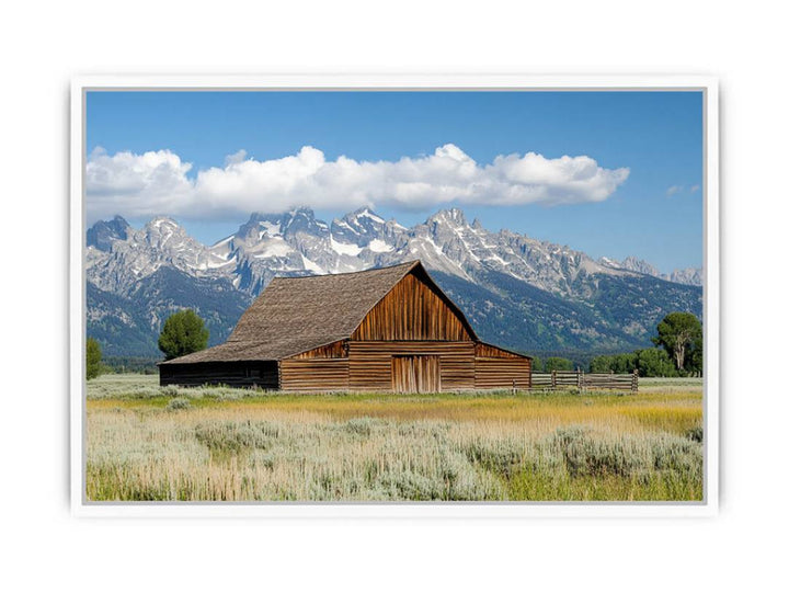 barley house Framed Print