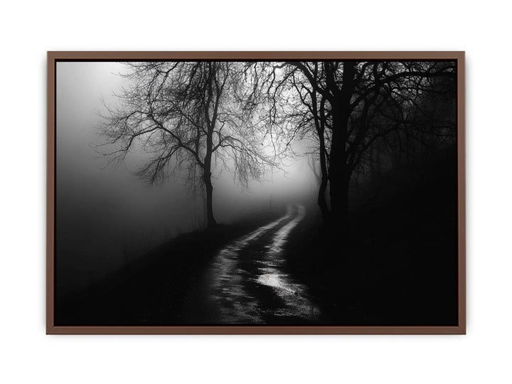monochrome path  Poster