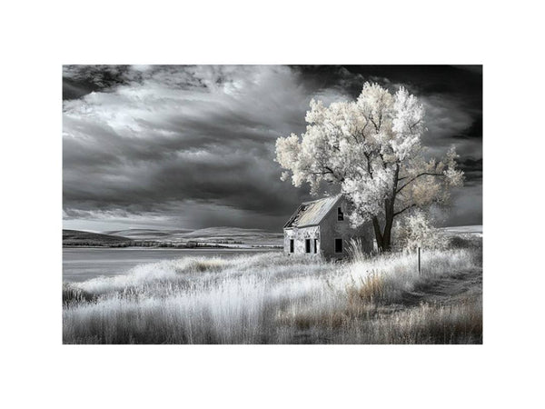 monochrome Barn