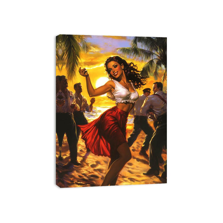 figurant Canvas Print