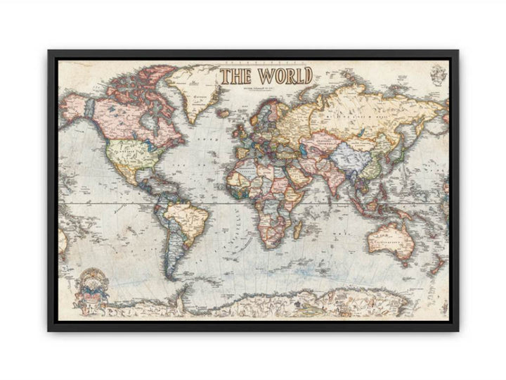 Vintage map 11  Painting