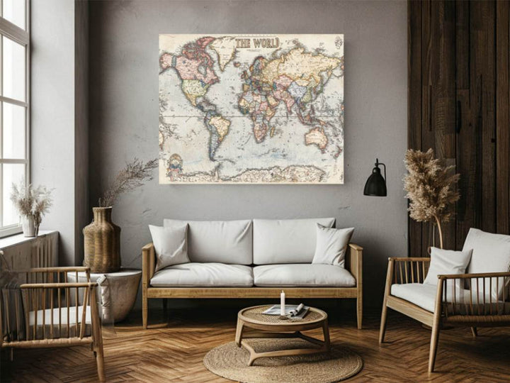 Vintage map 11 