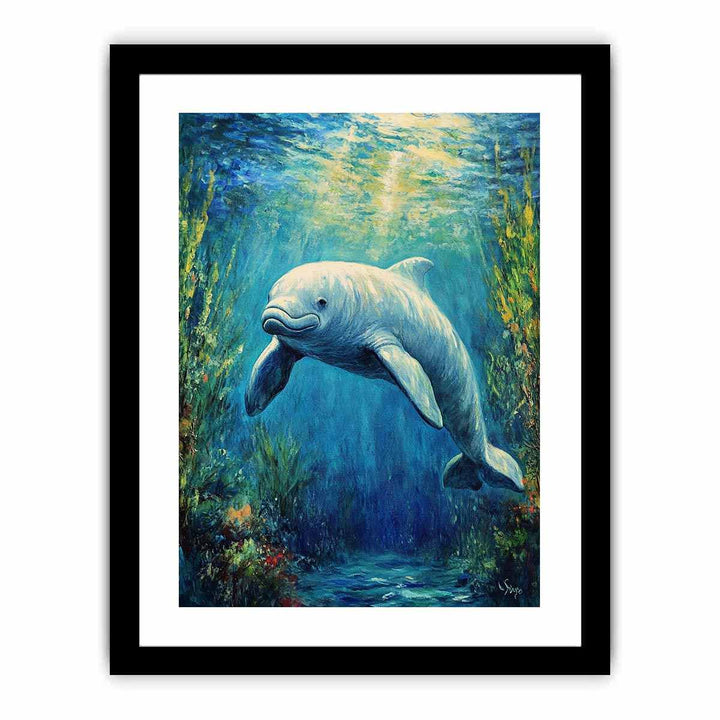 Dugong  Art Print