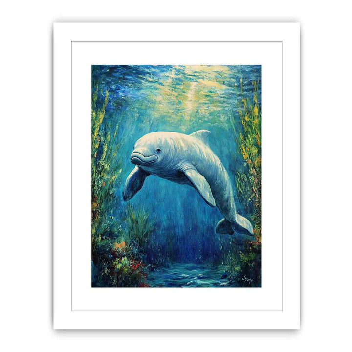 Dugong Streched canvas