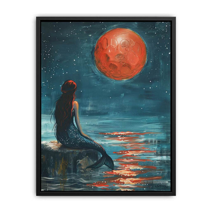 Moonlit Mermaid  Painting