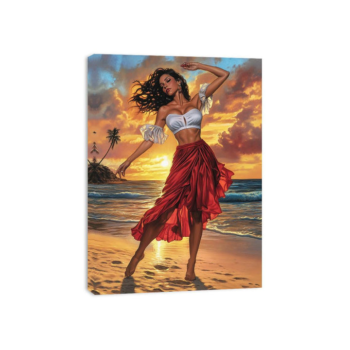 Velvet Temptation Canvas Print