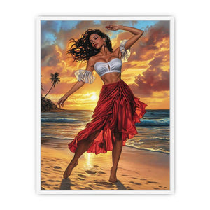 Velvet Temptation Framed Print