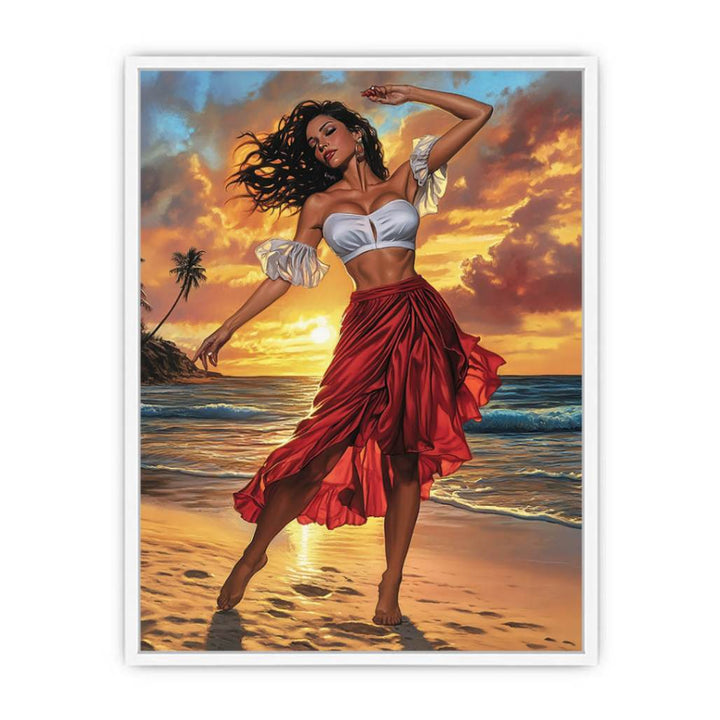 Velvet Temptation Framed Print