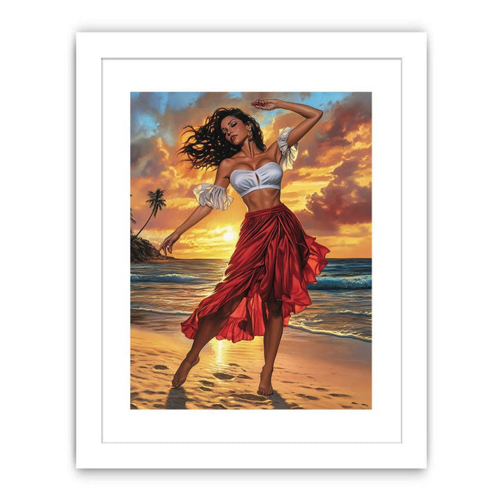 Velvet Temptation Streched canvas