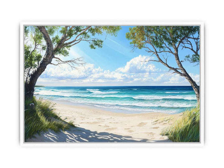 Beach 41 Framed Print