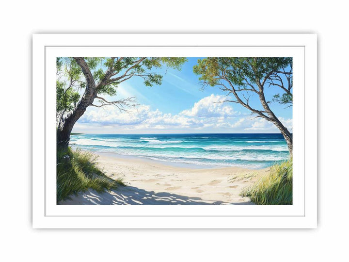 Beach 41 Streched canvas