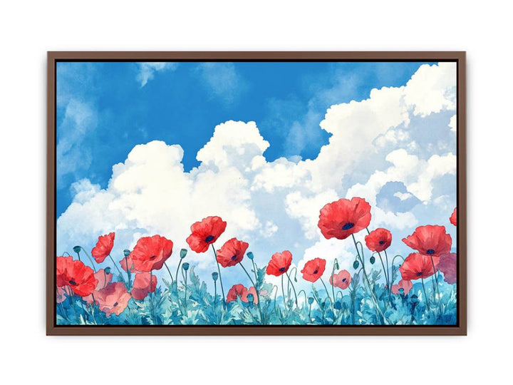 Red Poppies 13  Poster