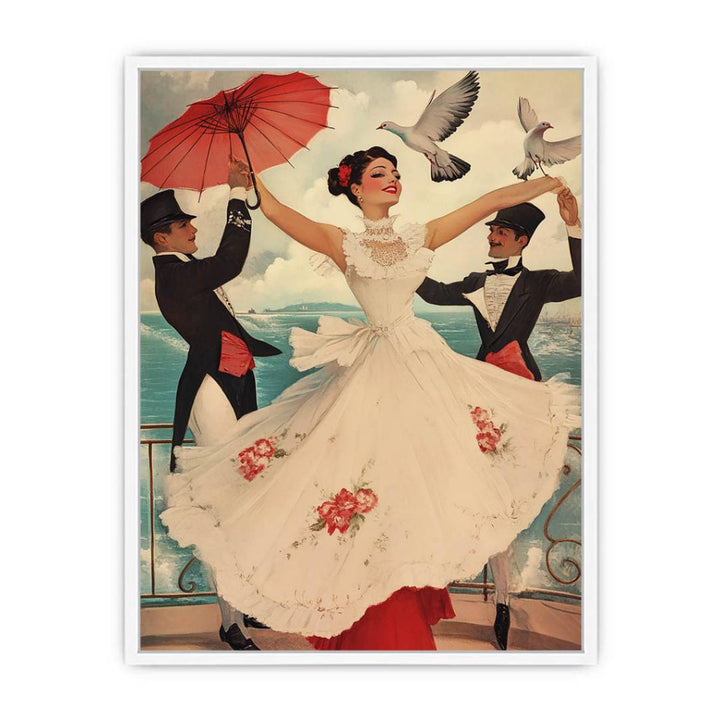 performing art 1 Framed Print