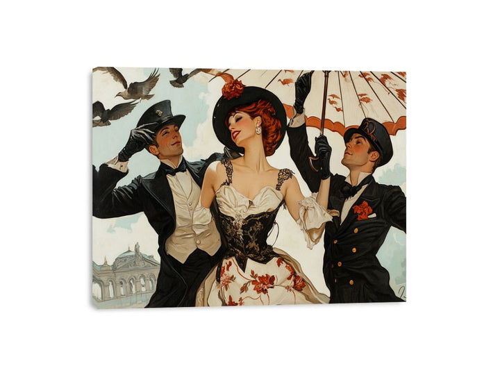 performing art 2 Canvas Print