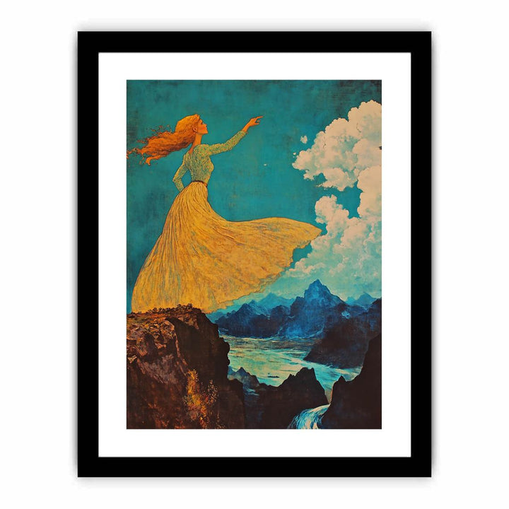 Skyward Soul  Art Print