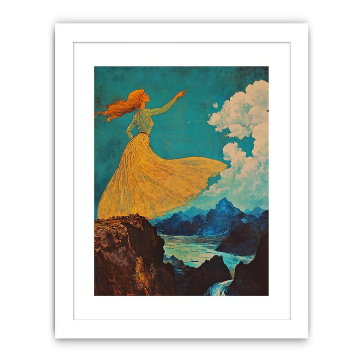 Skyward Soul Streched canvas