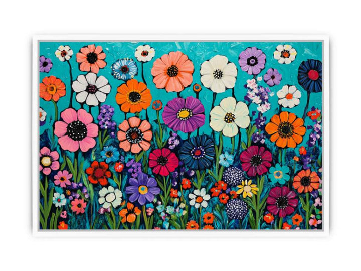 Blossom Horizon Framed Print