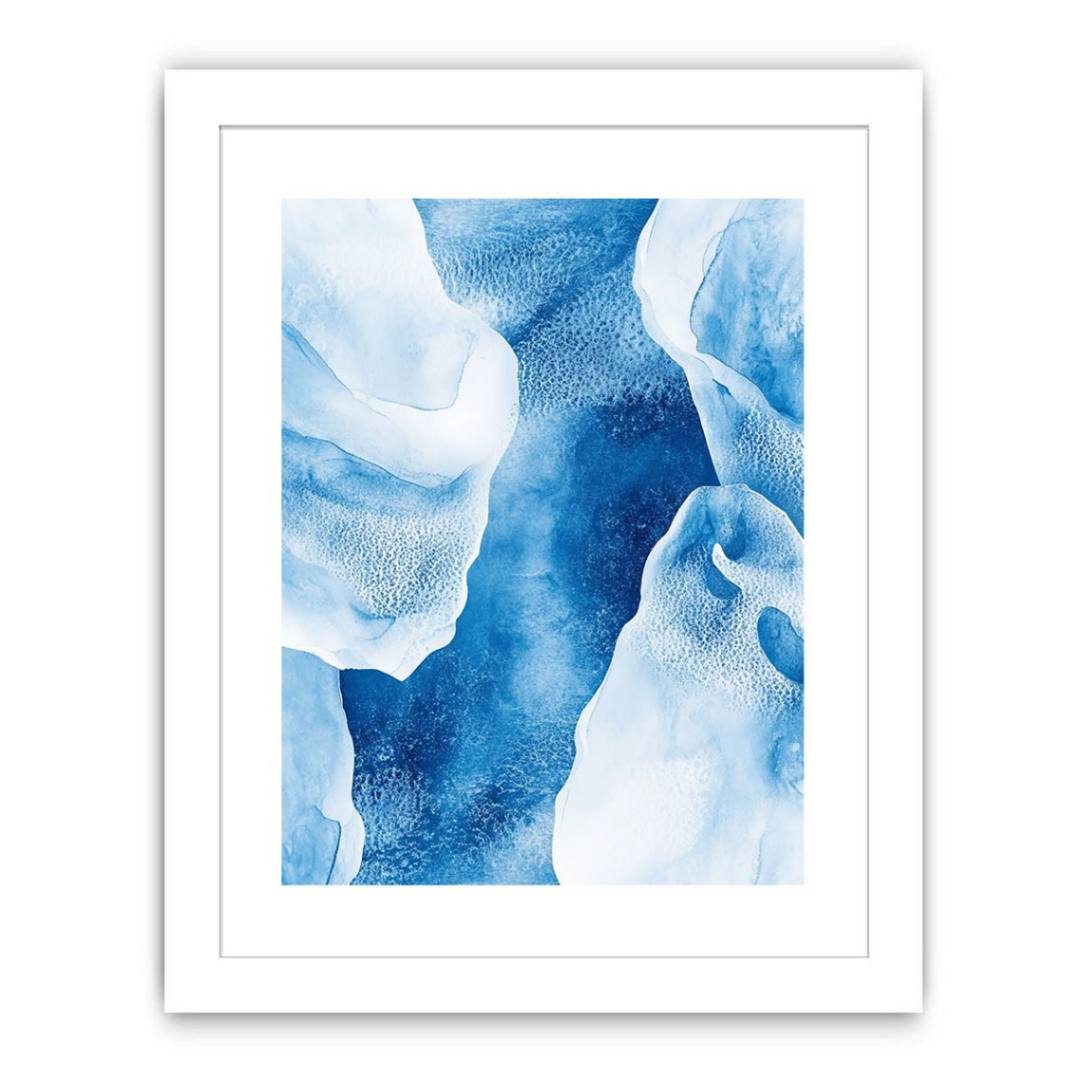 Crystal Echoes Streched canvas