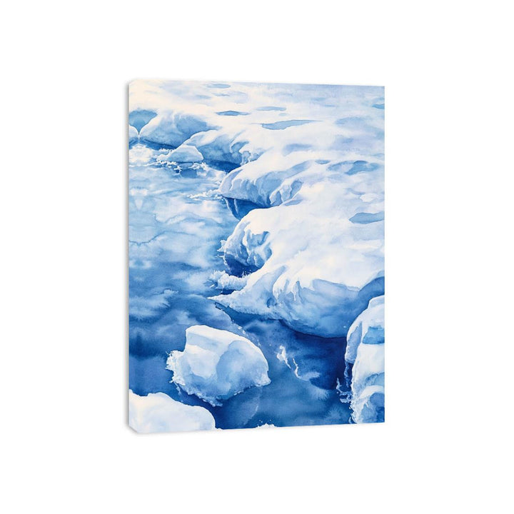 Icy Whispers Canvas Print