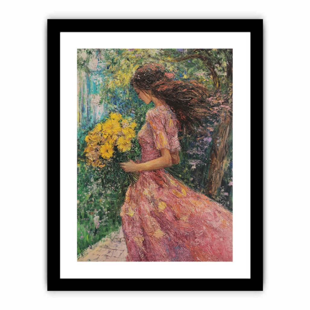 Whispered Brushstrokes  Art Print