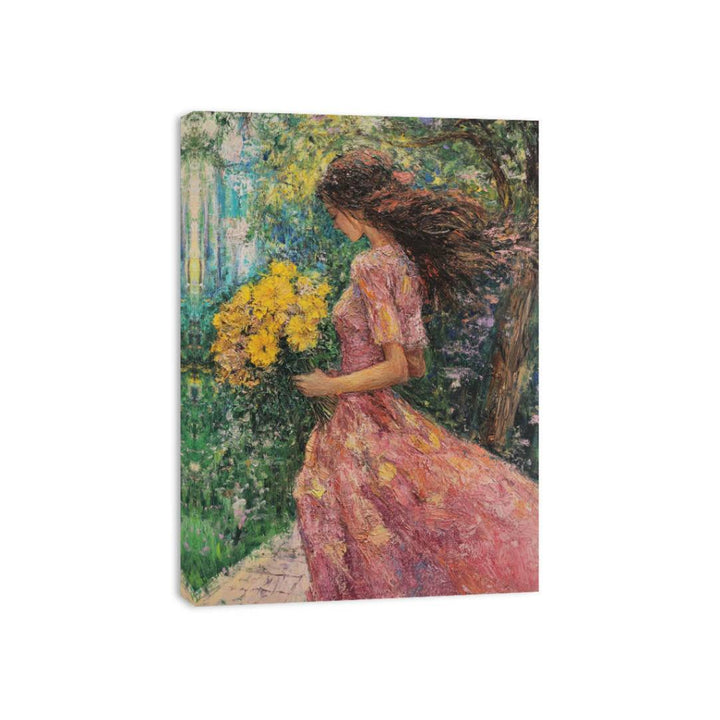 Whispered Brushstrokes Canvas Print