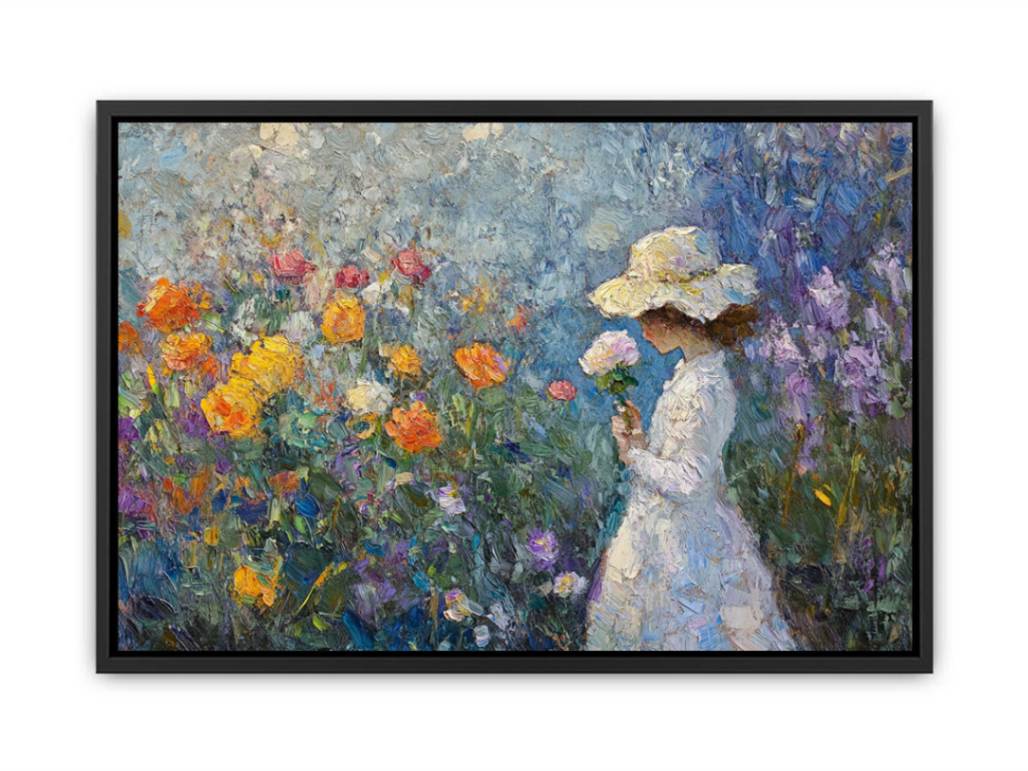 Softly in Bloom  Painting
