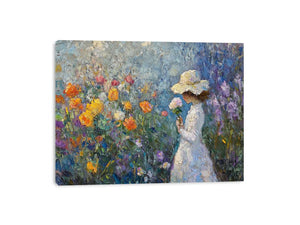 Softly in Bloom Canvas Print