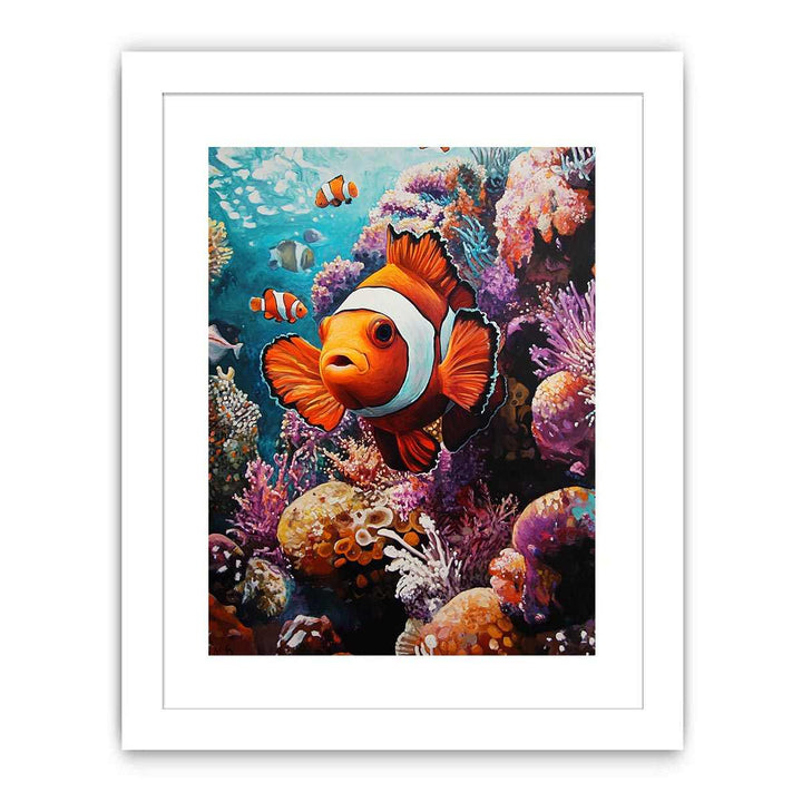 Clownfish Streched canvas