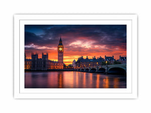 London Calling Streched canvas