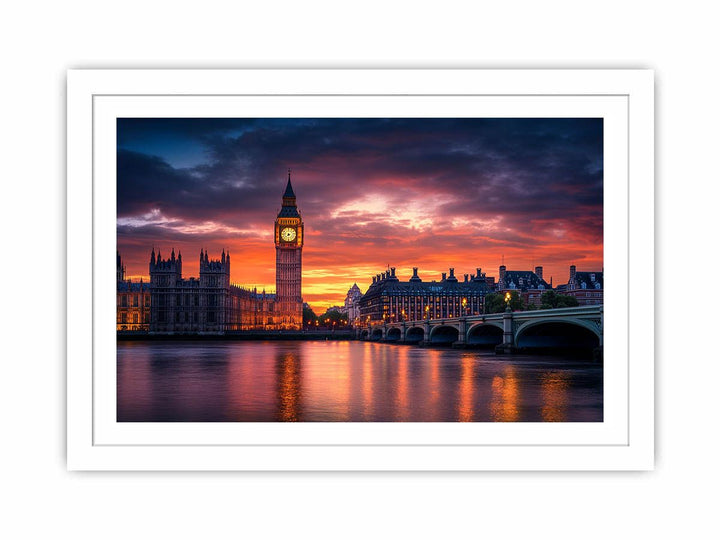 London Calling Streched canvas