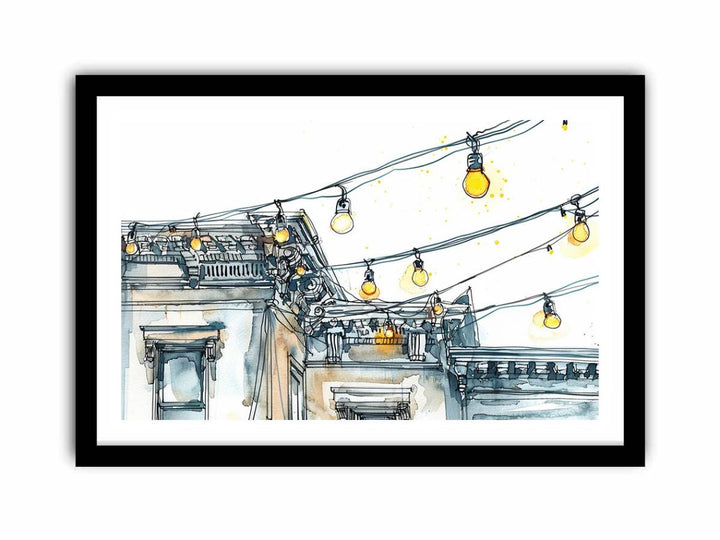 Light & Shadow Symphony  Art Print