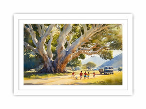 Whispers of Childhood Streched canvas