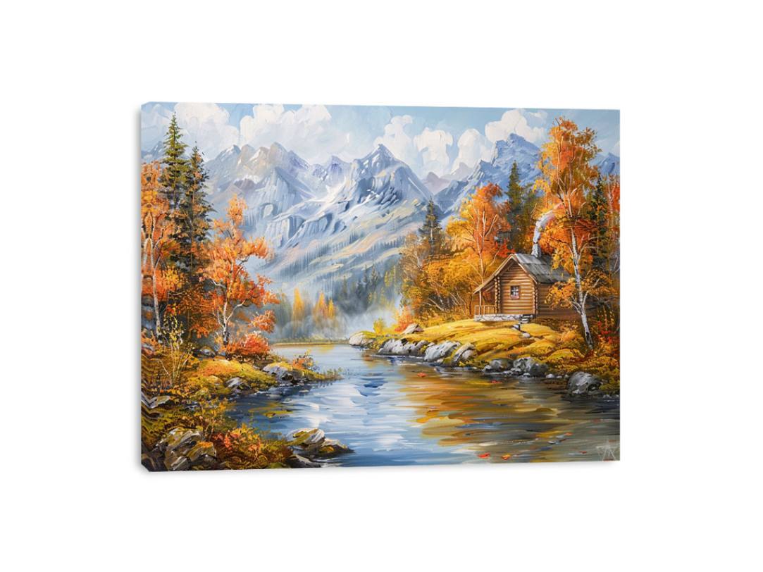 Serenade of the Peaks Canvas Print