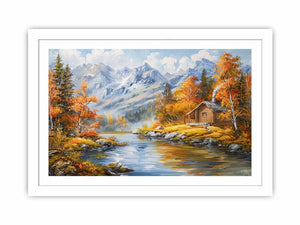 Serenade of the Peaks Streched canvas