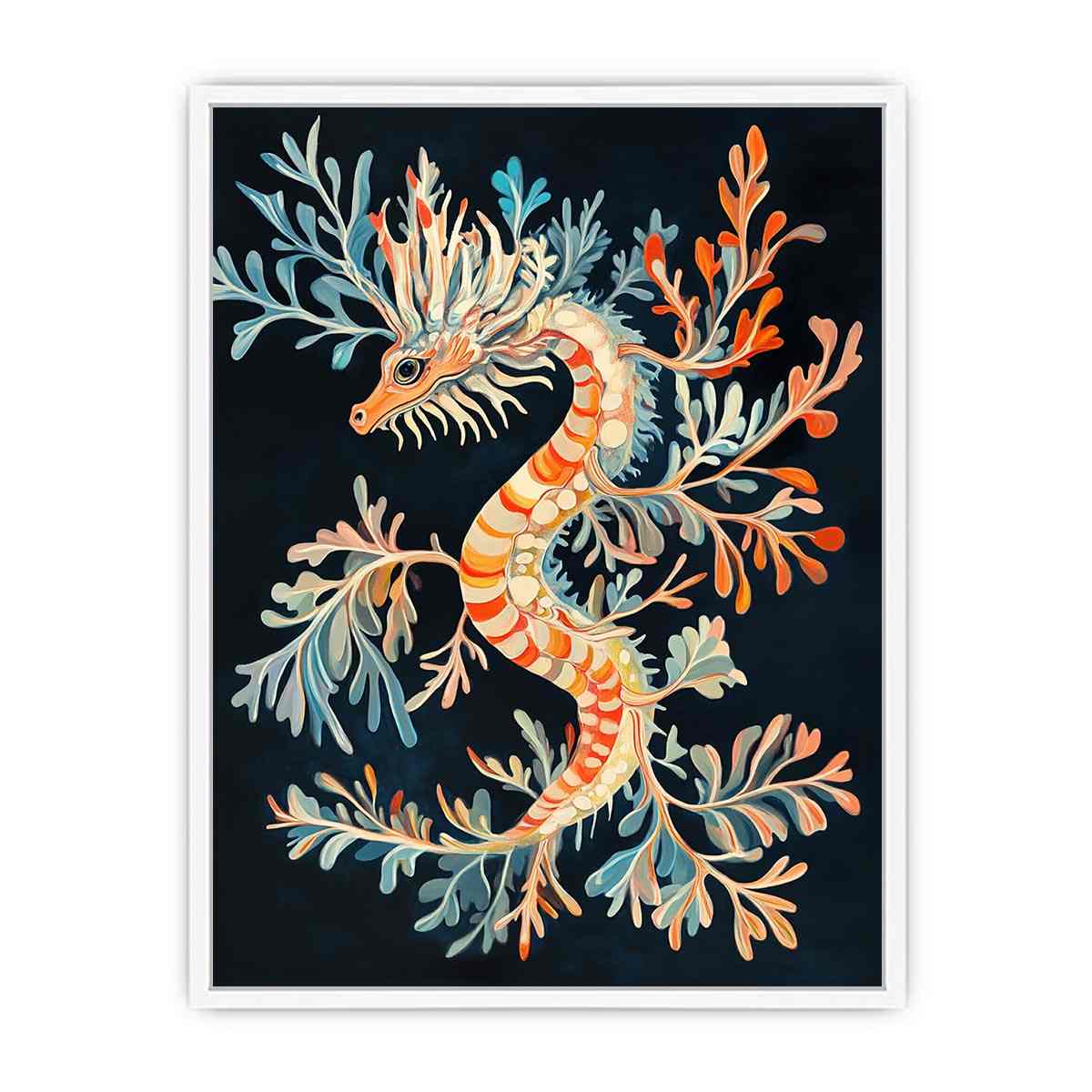 Leafy Sea Dragon Framed Print