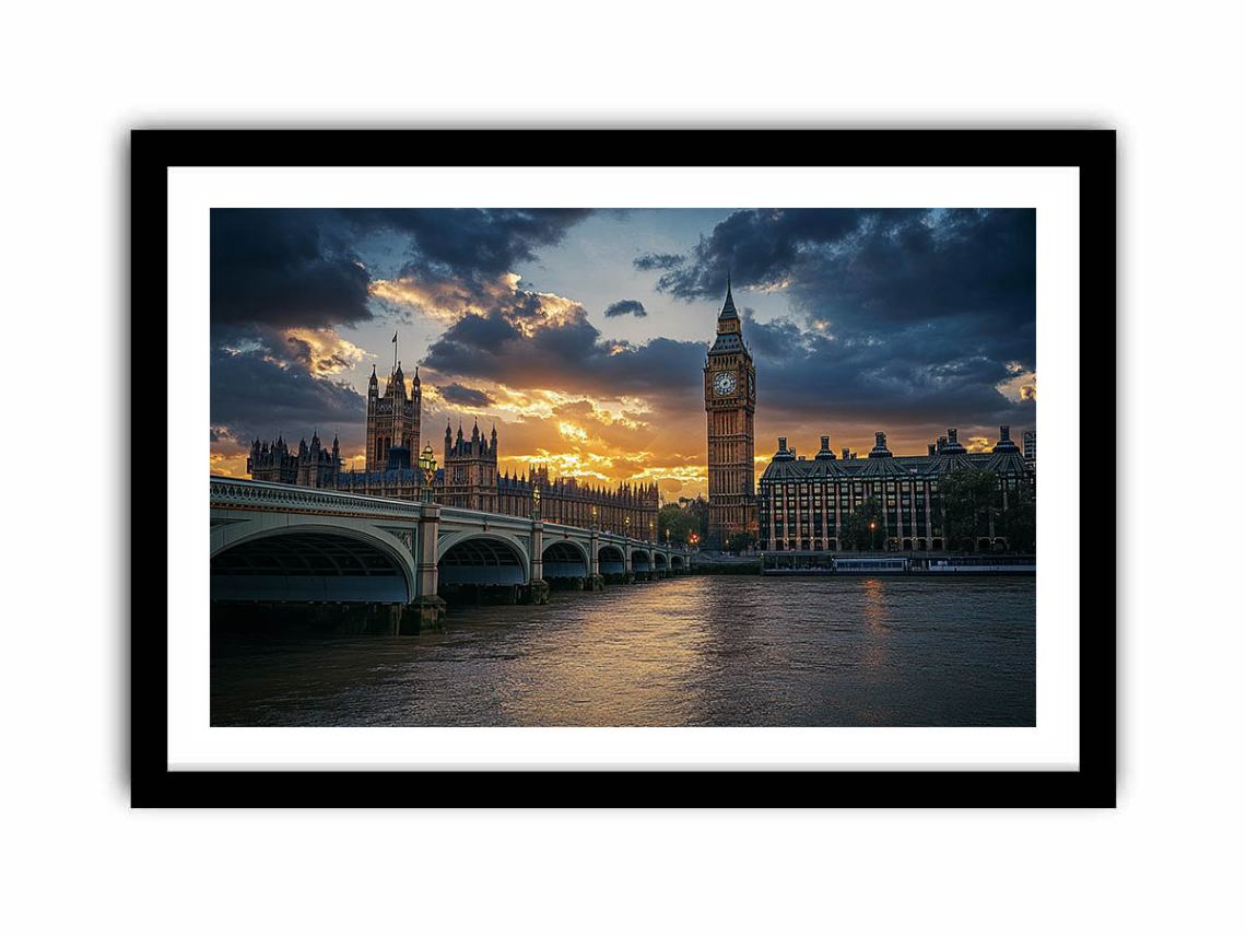 Timeless Thames  Art Print