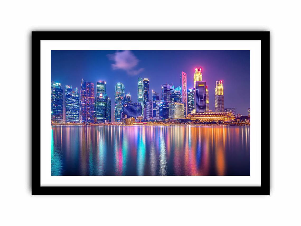 Singapore Serenade  Art Print