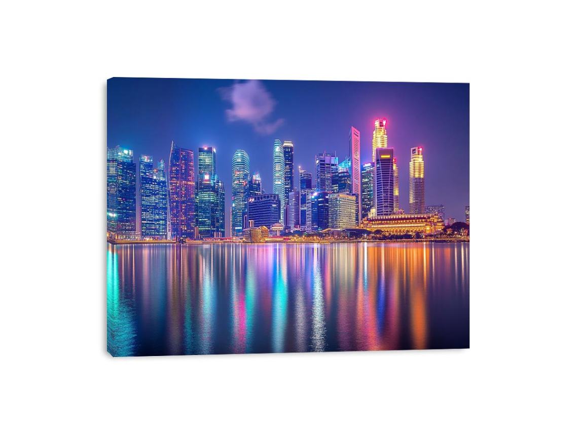 Singapore Serenade Canvas Print