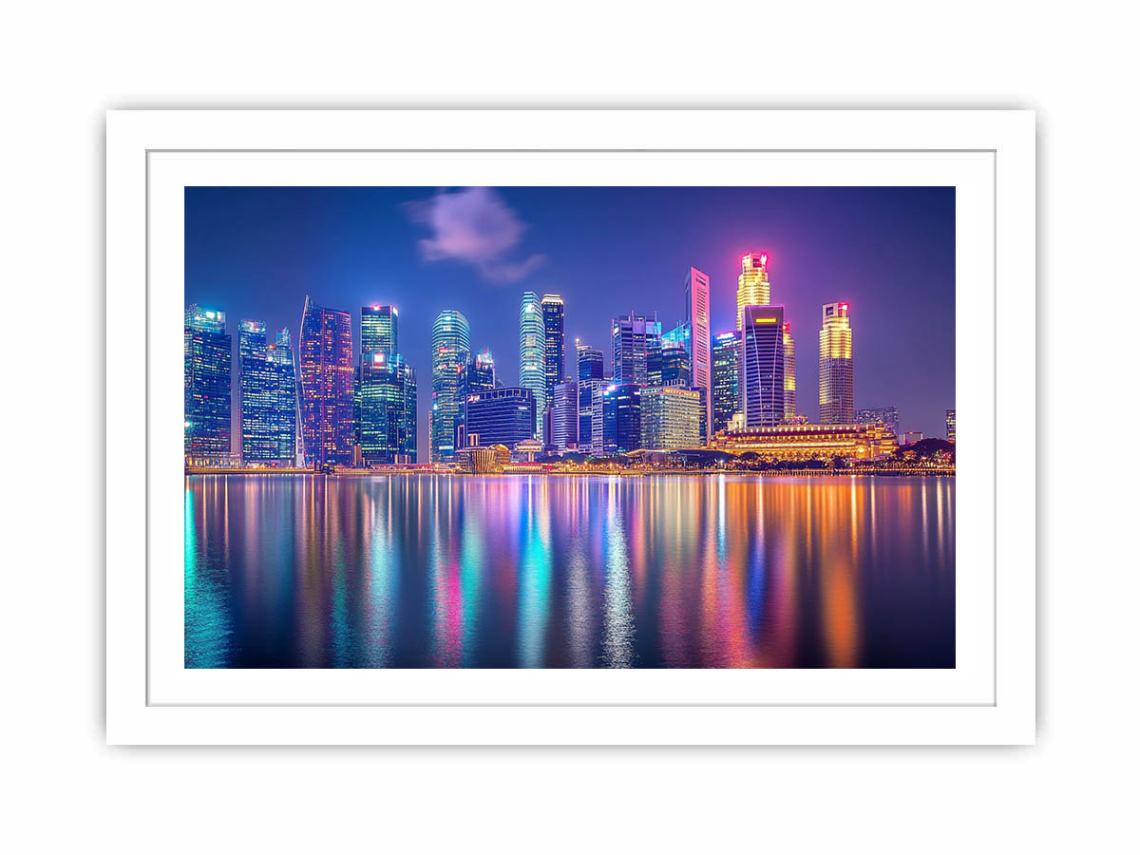 Singapore Serenade Streched canvas
