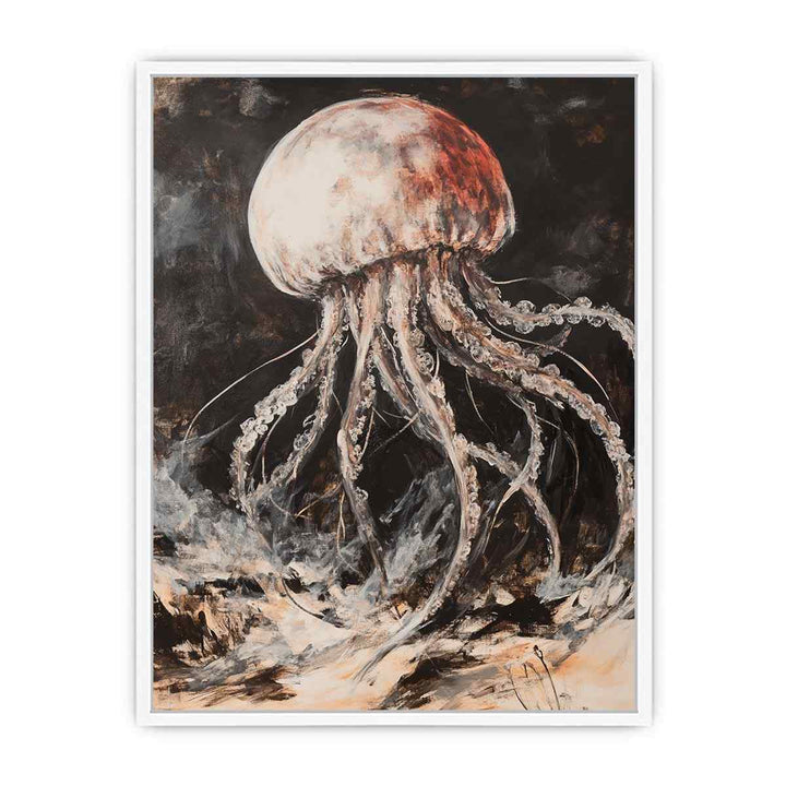 Box Jellyfish Framed Print