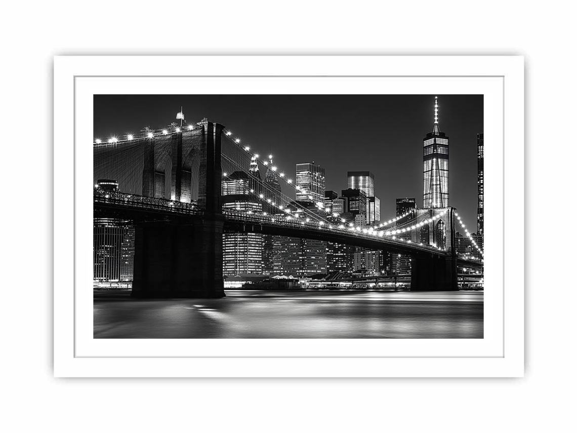 New York Black & white  Streched canvas